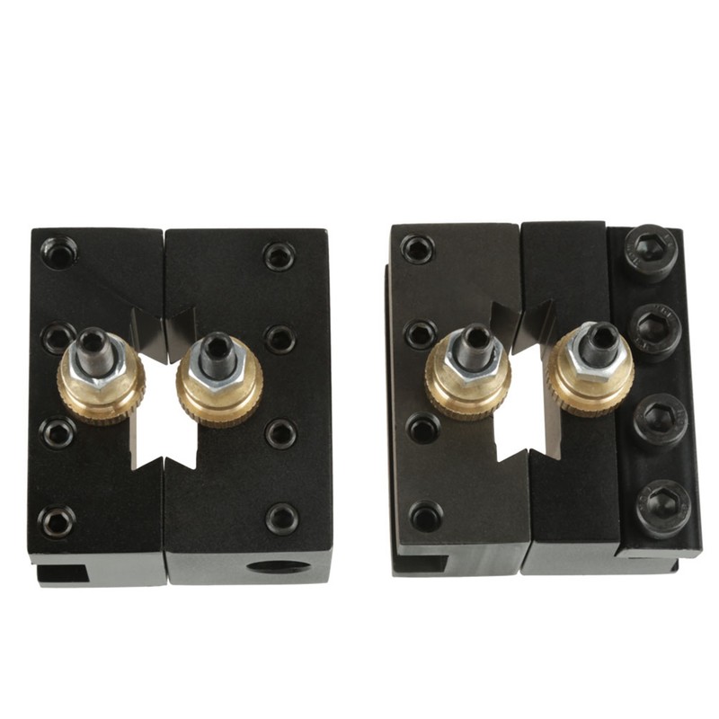 4pcs Mini Lathe Quick Change Tool Post Holder Kit Boring