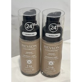 Revlon 2 Revlon Colorstay Makeup Foundation Normal / Dry SPF 20 - 110 Ivory - 1 oz
