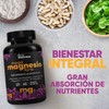 Mega Magnesio Forte – Mezcla de Magnesios Premium: Gluconato, Glicinato
