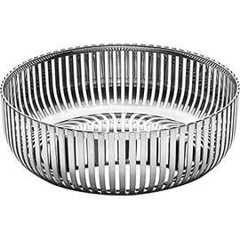 Alessi PCH02/15 - Design Perforated Kitchen Basket, 18/10 Polished Stainless Steel, 15 cm