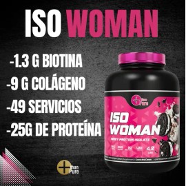 Protena Deportiva More Than Pure ISO Woman Sabor Galleta 2 kg                                                                                         