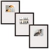 Instapoints Gallery Wall 8x10 Picture Frame Set with Hanging Template,