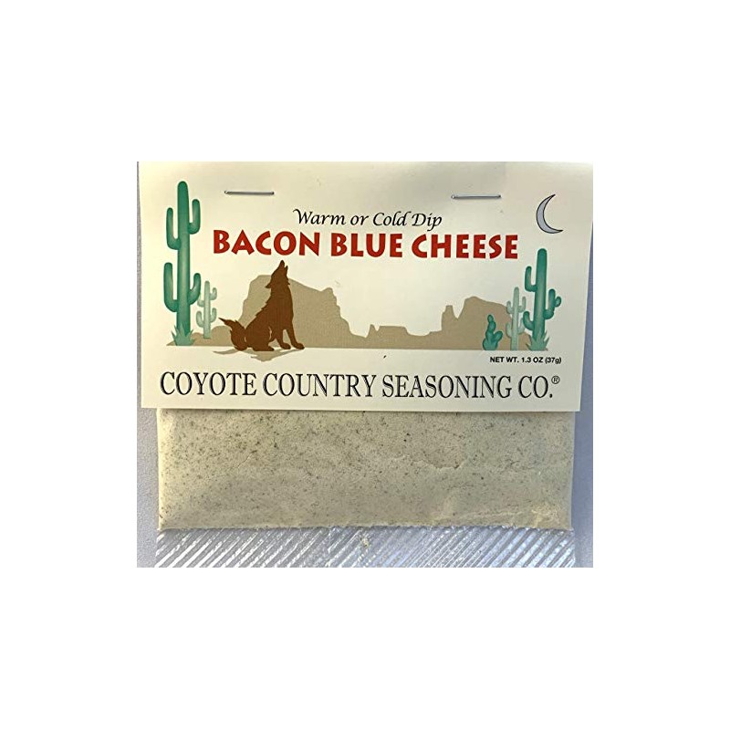 Coyote Country's Bacon Blue Cheese Dip Mix (3 Pack)