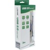 InLine® Micro-USB 2.0 Spiralkabel, USB-A plug to Micro-B plug/Aluminium Flexible