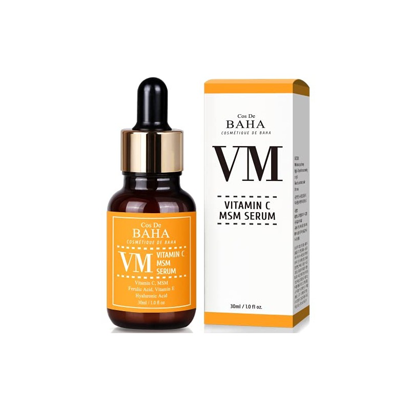 Cos De BAHA Vitamin C Facial Serum with MSM 30