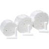 wellsamed wellsaroll Toothed Cotton Rolls Size 2 (10 mm), 300