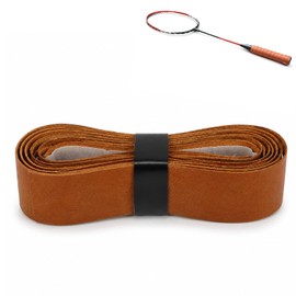 lvifloae Tennis Racket Leather Grip Tape for Grips, Grip Tape with Sweat Absorption, Replacement for Playground, Outdoor Gym