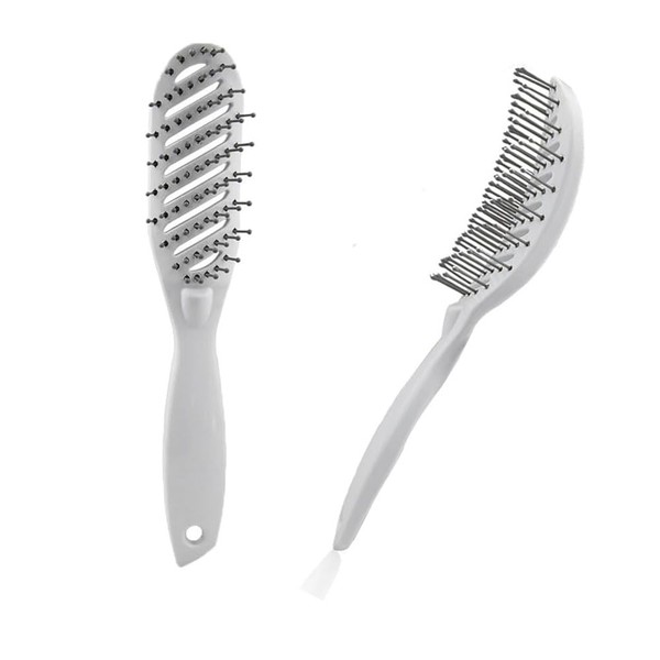Shengsenfu Curved Vent Brush for Blow Drying Styling, Detangling Hair