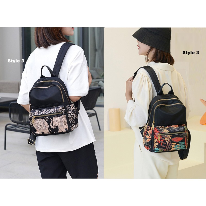 GFM® Womens Small Size Waterproof Nylon Backpack Rucksack - Holidays,