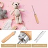 HEALEEP Stuffing Tool for Dolls and Plush Toys Wooden Handle