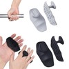 Suweiyuanshiyi 2PCS Anti-Slip Workout Grips,Ergonomic Rubber Hand Protector Gloves for