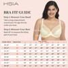 HSIA Women's Minimizer Bra Full Coverage Lightly Unlined Bra Plus