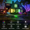 Kefflum 10 W RGB LED Garden Light Spotlight, 230 V