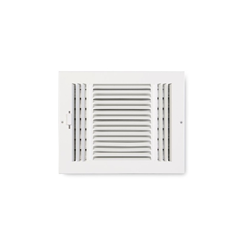 Accord ABSWWH3104 Sidewall/Ceiling Register with 3-Way Design, 10-Inch x 4-Inch(Duct
