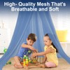 Vicloon Bed Canopy, Mosquito Net for Single Beds, Princess Canopy,
