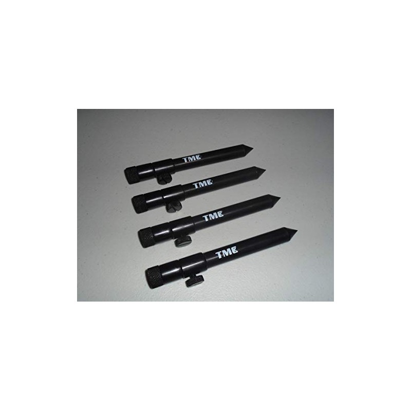 TMC 4 x Lightweight Aluminium Extendable Bank Sticks 15-25 cm's.