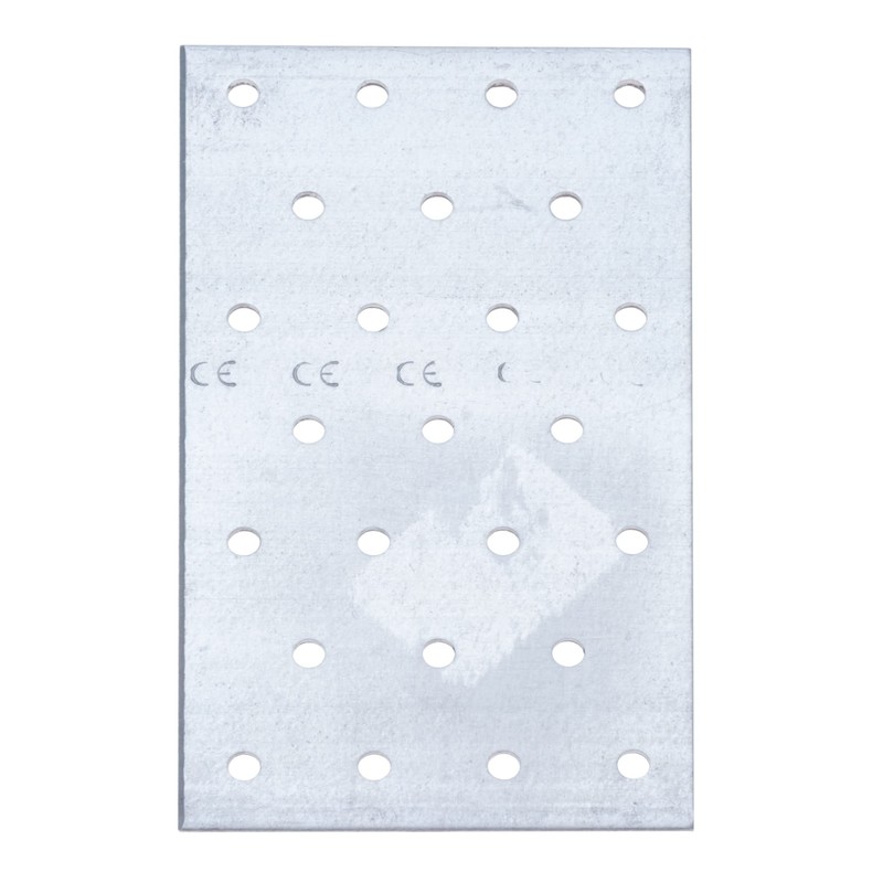Flat Connecting Joining Plate Galvanised 100x140x2 mm Sleeper Joining Plate