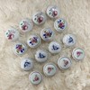 Tverghvad Ceramic Hand Painted Drawer Knobs, [12 Pack] Vintage Flower