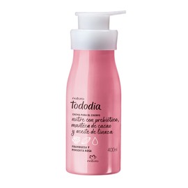 Natura Tododia Body Cream Prebiotic Nutrition Raspberry & Pink Pepper, 400 ml / 13.52 fl oz