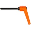 HALDER 24400.0191 Adjustable Clamping Lever Orange d1=14 mm / d2=M6