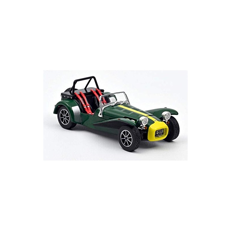 Norev 270213 Caterham Super Seven 1979 Green & Yellow