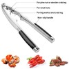 Nut Crackers Pecan Nutcracker Walnuts Plier with Non-slip Handles Heavy