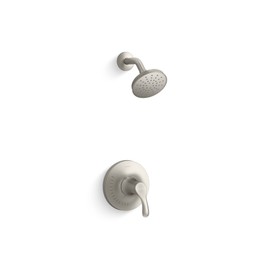 Kohler TS27392-4G-BN SIMPLICE Rite-Temp Pressure-Balancing 1.75 GPM Shower Faucet Trim Set, Vibrant Brushed Nickel