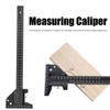 Woodworking Line Ruler Depth Vernier Measuring Caliper Combination Scribe Measure