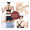 Back Massager Roller Rope Wood Back Roller Massage Manual Relief