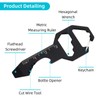 Cobee Keychain Bottle Opener Multi Tool, 2 Pieces 6 in