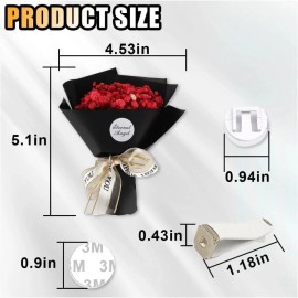 NoBrand Bouquet Car Air Freshener Vent Clips, Mini Dried Flower Bouquet Perfume Clip, Ca