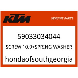 KTM OEM Part 59033034044 SCREW 10.9+SPRING WASHER