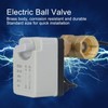 DN25 2 Way Brass Ball Valve Normally Closed Electric Ball