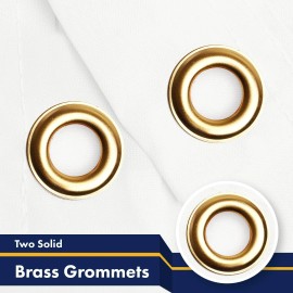 UD_G128 10 Pack: Massachusetts MA State Flag  3x5 Ft  LiteWeave Pro Series Printed 150D Polyester  Indoor/Outdoor, Vibrant Color