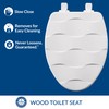 MAYFAIR 133SLOW 000 Sculptured Basket Weave Toilet Seat will Slow