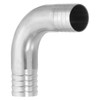 PATIKIL 90 Degree Elbow Hose Barb Fitting, 1 Inch, Stainless