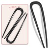 JIRIS 2PCS 4.2Inch French Hair Pins U-Shaped Pins for Women