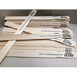 25 Large Mixing Sticks Paint Mixing Stick Wooden Stirrer Fast Mover FMT9920/300