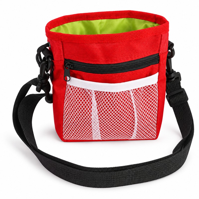 Adjustable Dog Treat Pouch for Training and Walking – Large