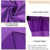 MODFUNS Royal Purple Ceiling Drapes Sheer Chiffon Draping Fabric 5x30ft