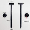 20PCS Nylon Universal Cable Tie Buckle, Heavy Duty Self Locking
