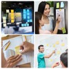 PATIKIL 2.7 x 2.7 Inch Flower Shape Sticky Notes, 3
