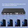 HD Multimedia Interface Quad Multi Viewer Switch 4 in 1