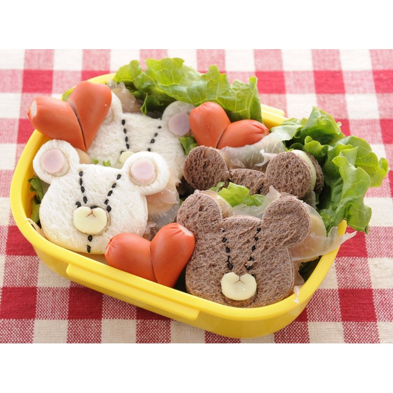 ヤクセル 抜き型 セット クッキー くまのがっこう ジャッキー&デイビッド 40595