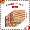 24 Sheets Christmas Pattern Paper Set 12 Designs Xmas Theme