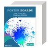 TKOnline 50 Pack Poster Boards, 11 x 14 Inches White