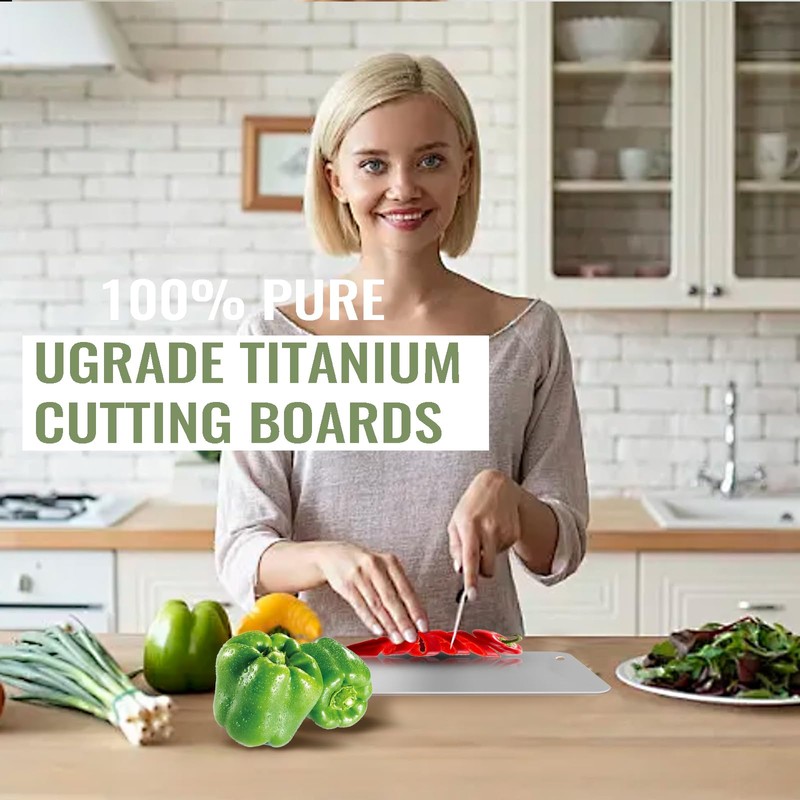 Ugrade Titanium Cutting Boards - Pure Titanium Cutting Boards Board