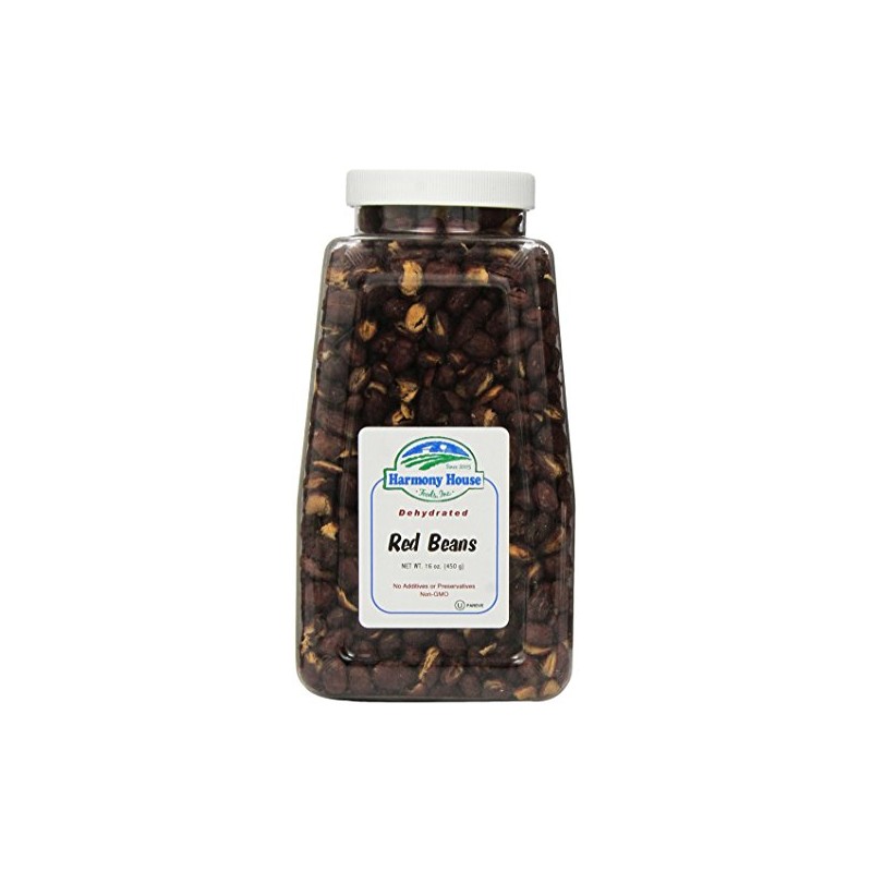 Harmony House Foods TRUE Dehydrated Red Beans - Easy Cook