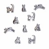 Cat Pushpins - Silver Finish