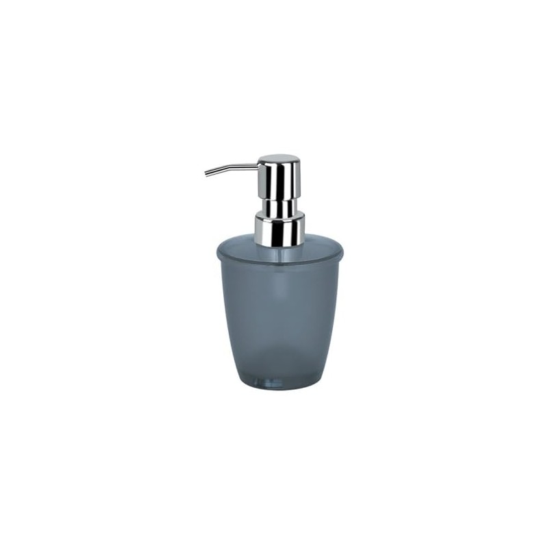 Spirella Toronto Polystyrol Soap Dispenser, Dark Grey